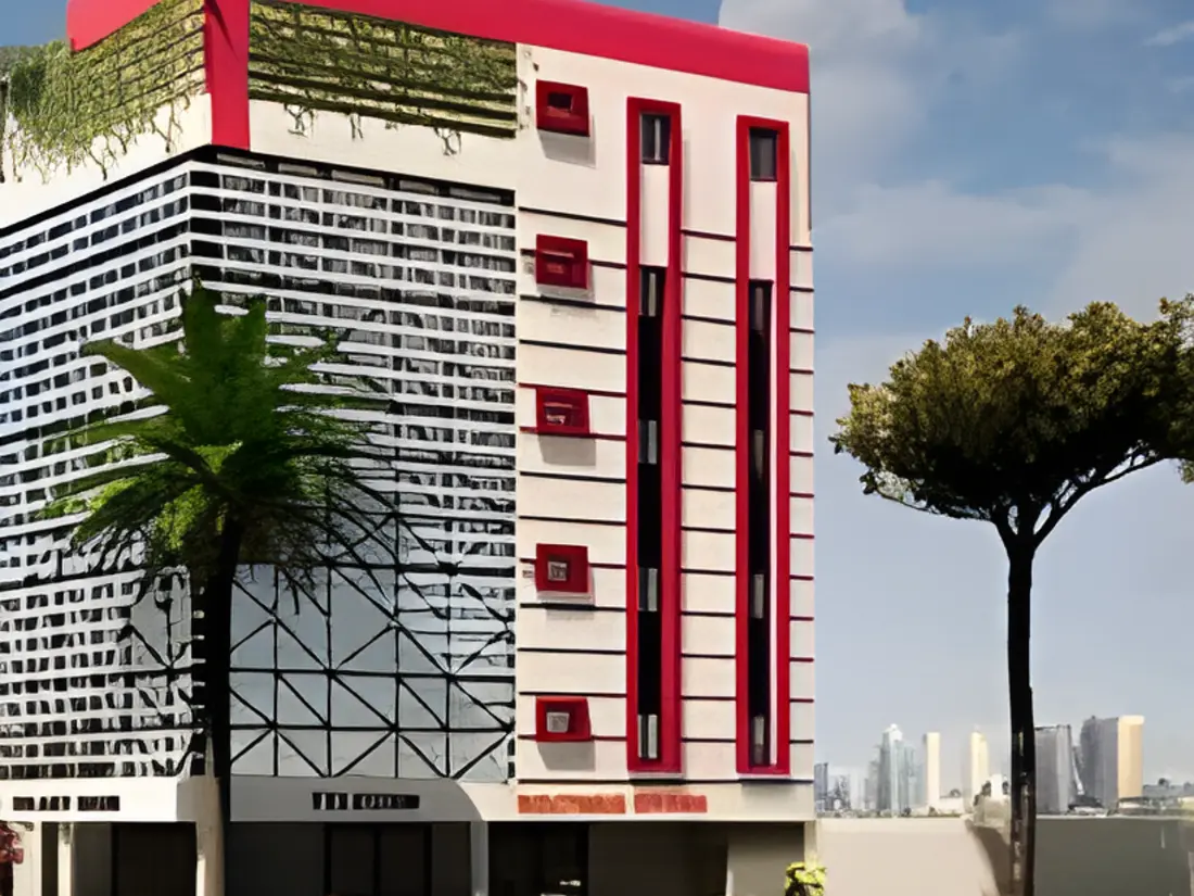 Immeuble commercial, perspective